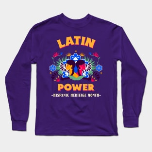 Latin Power Long Sleeve T-Shirt